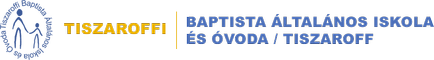 Tiszaroffi Baptista Általános Iskola és Óvoda logo